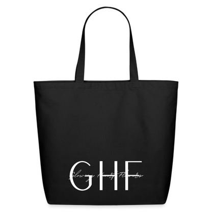 Eco-Friendly Cotton Tote - black