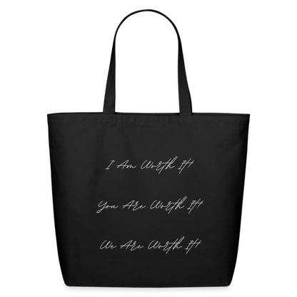 Eco-Friendly Cotton Tote - black