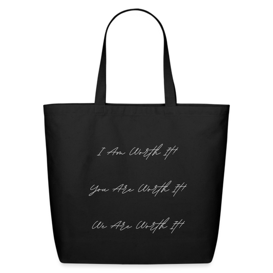 Eco-Friendly Cotton Tote - black