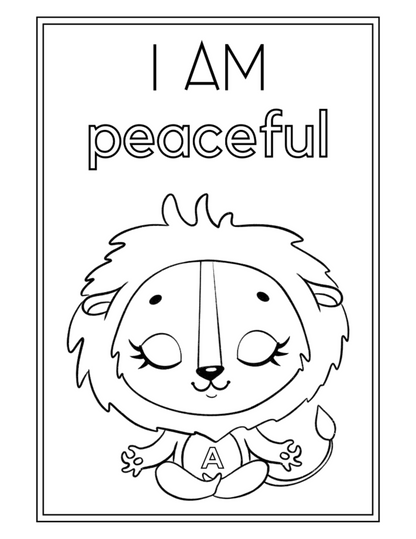 Personalized Affirmations Coloring Book