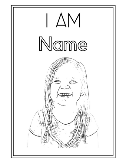 Personalized Affirmations Coloring Book