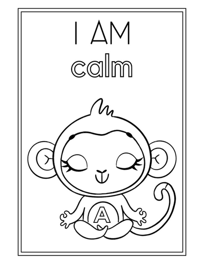 Personalized Affirmations Coloring Book