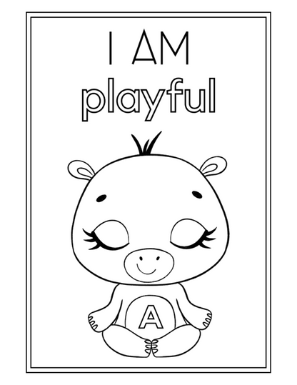 Personalized Affirmations Coloring Book