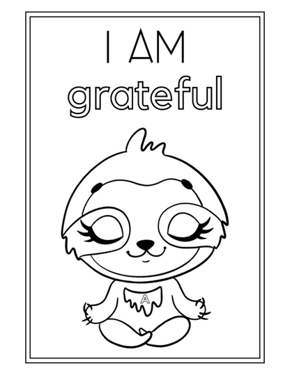 Personalized Affirmations Coloring Book