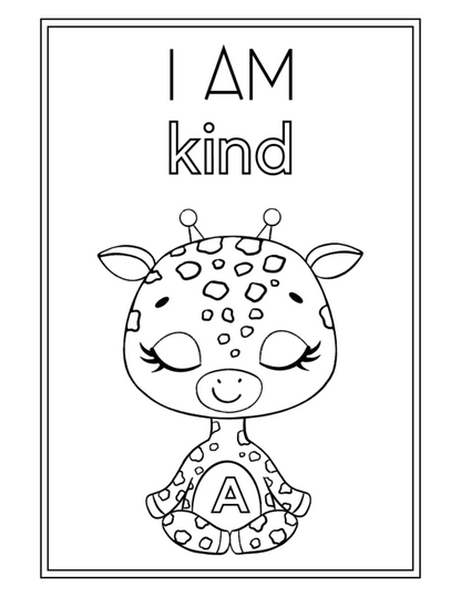 Personalized Affirmations Coloring Book