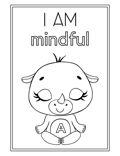 Personalized Affirmations Coloring Book