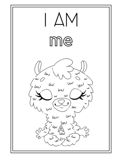 Personalized Affirmations Coloring Book